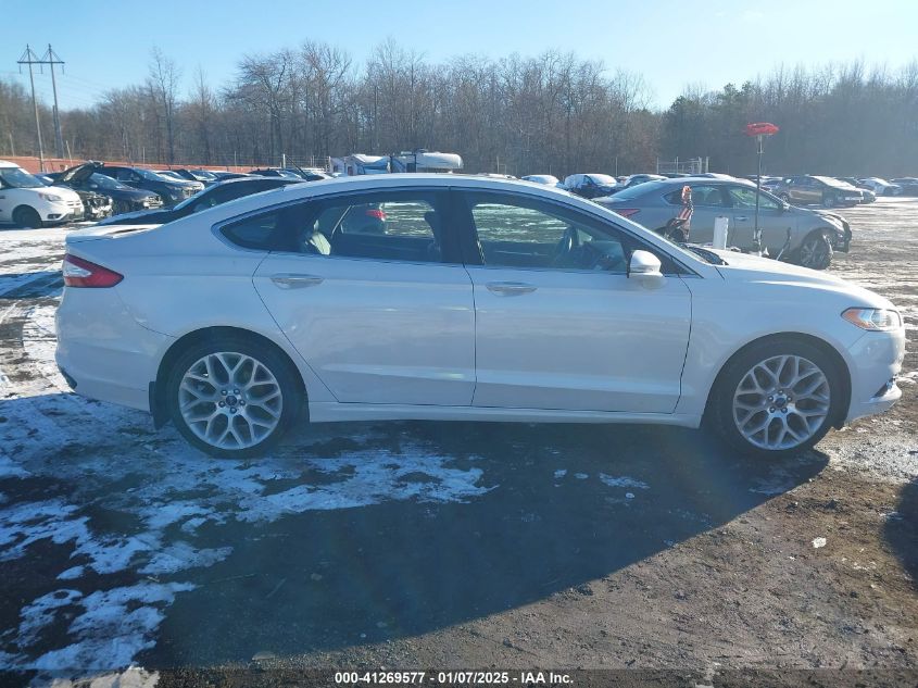 2013 FORD FUSION TITANIUM - 3FA6P0D9XDR352724