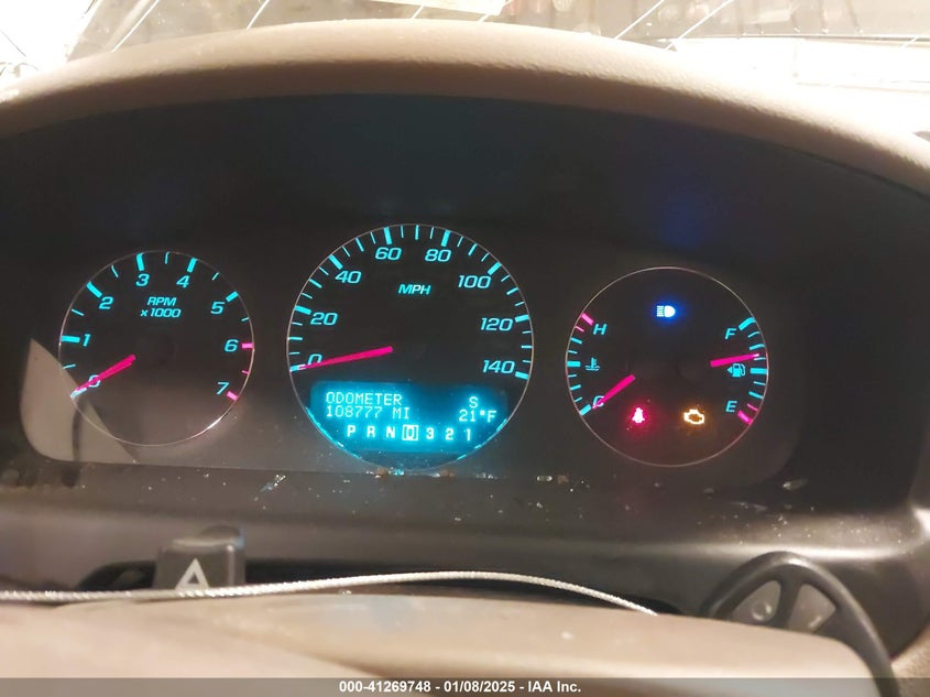 2008 CHEVROLET IMPALA VIN: 2G1WT58K089127863