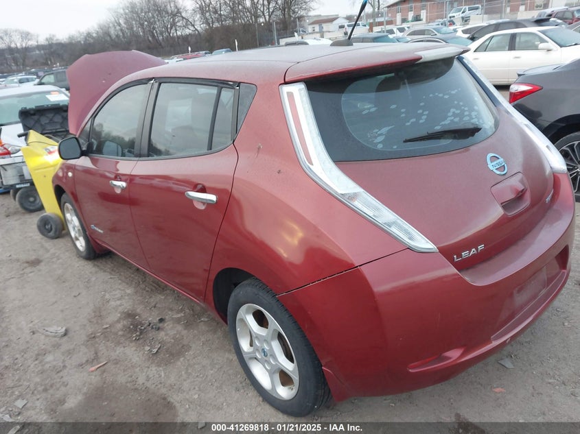 2012 NISSAN LEAF VIN: JN1AZ0CP7CT023848