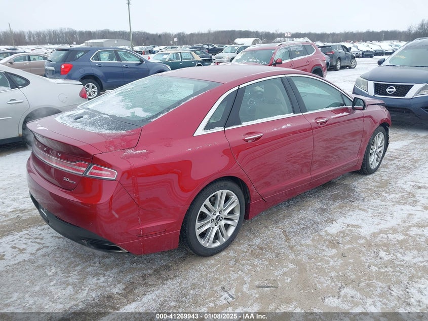 2016 LINCOLN MKZ VIN: 3LN6L2G92GR624633