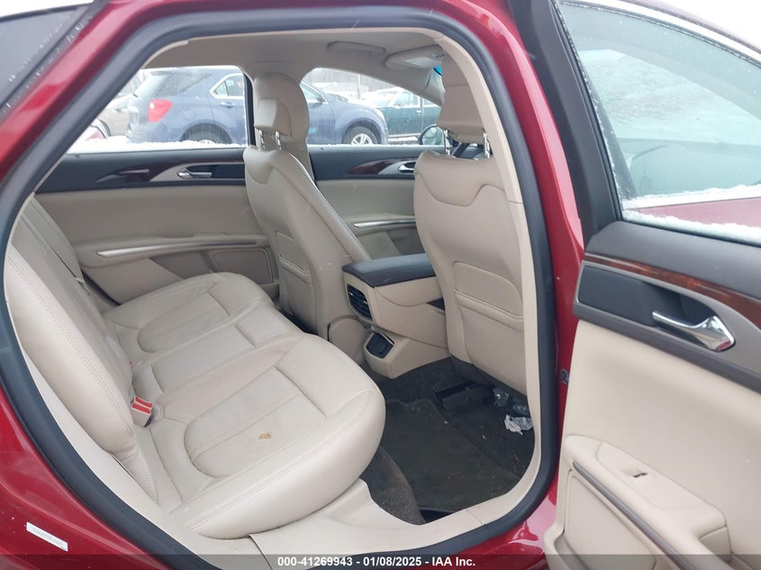 2016 LINCOLN MKZ VIN: 3LN6L2G92GR624633