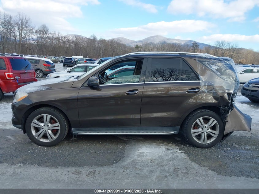 2013 MERCEDES-BENZ ML 350 BLUETEC 4MATIC - 4JGDA2EB7DA258502