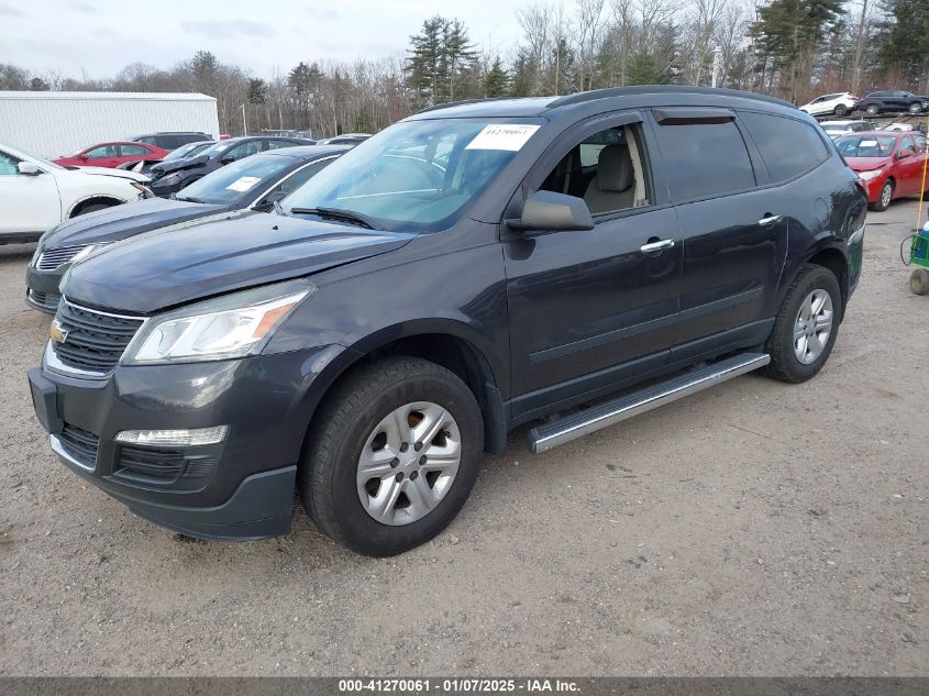 VIN 1GNKVFED6GJ301084 2016 CHEVROLET TRAVERSE no.2