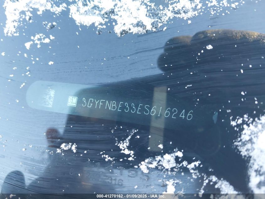 2014 Cadillac Srx Luxury Collection VIN: 3GYFNBE33ES616246 Lot: 41270162