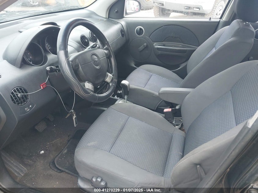 2007 CHEVROLET AVEO 5 VIN: KL1TD66647B699980
