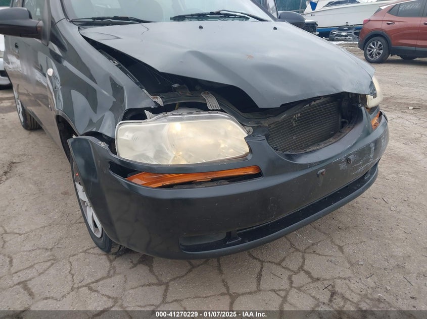 2007 CHEVROLET AVEO 5 VIN: KL1TD66647B699980
