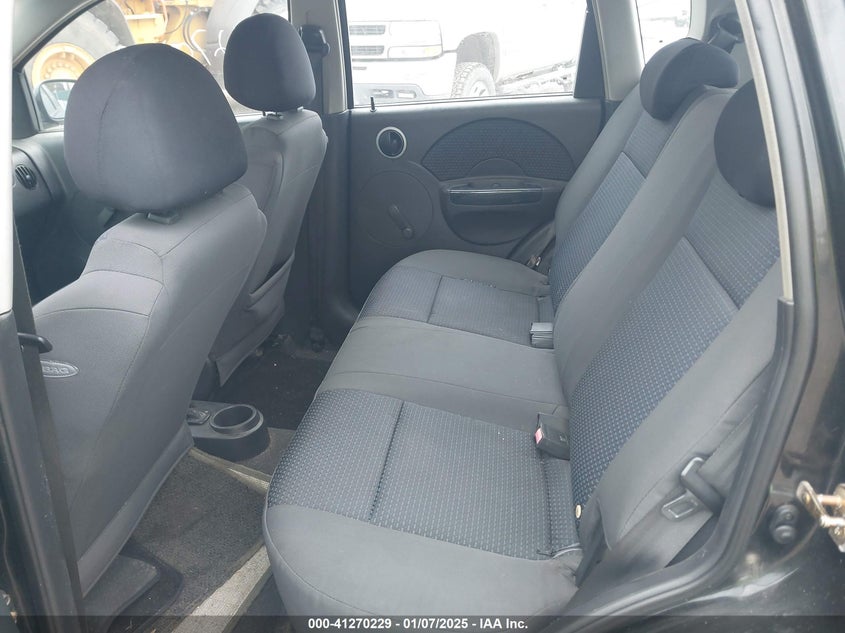 2007 CHEVROLET AVEO 5 VIN: KL1TD66647B699980