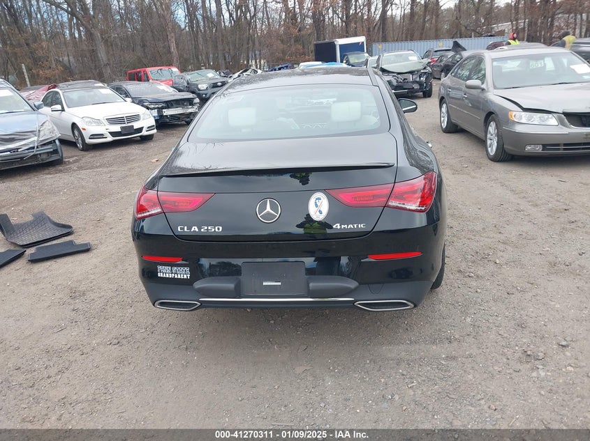 2022 MERCEDES-BENZ CLA 250 COUPE VIN: W1K5J4HB3NN250770