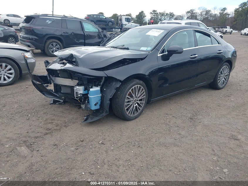 2022 MERCEDES-BENZ CLA 250 COUPE VIN: W1K5J4HB3NN250770