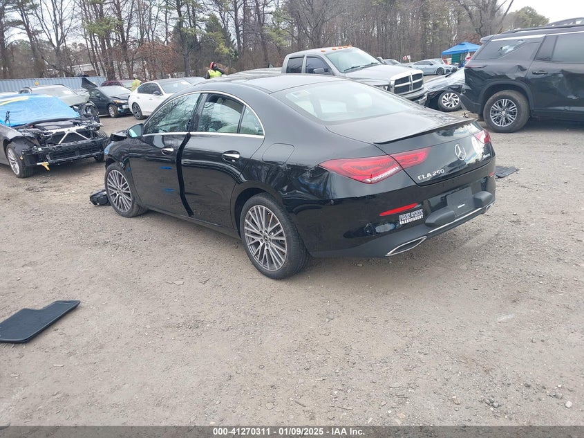 2022 MERCEDES-BENZ CLA 250 COUPE VIN: W1K5J4HB3NN250770