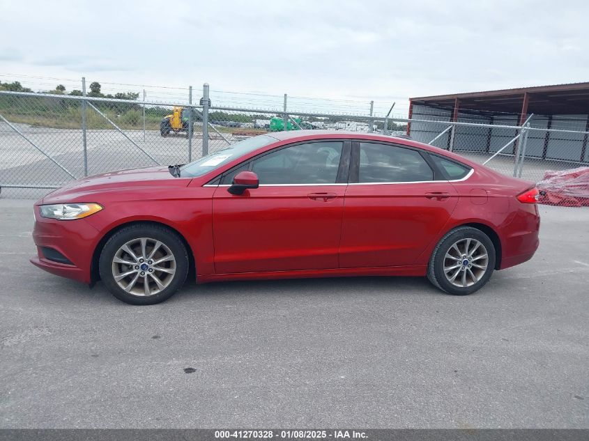 VIN 3FA6P0HD4HR193610 2017 Ford Fusion, SE no.14