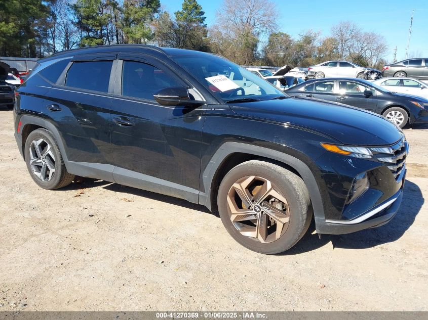 VIN 5NMJF3AE2NH129427 2022 Hyundai Tucson, Sel no.1