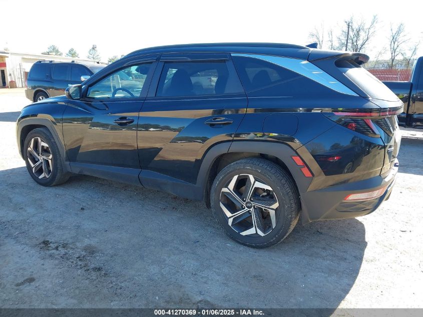 VIN 5NMJF3AE2NH129427 2022 Hyundai Tucson, Sel no.3