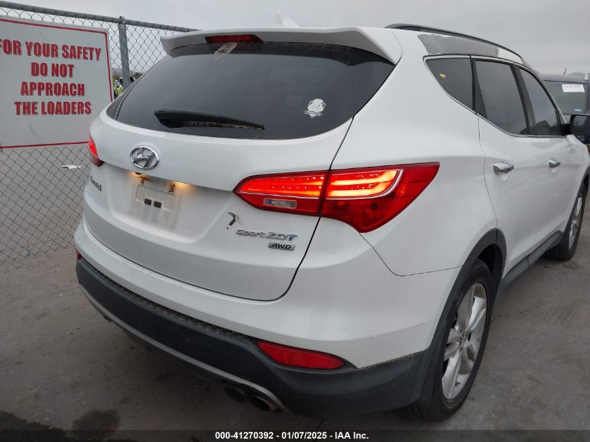 VIN 5XYZWDLA9EG149820 2014 Hyundai Santa Fe, Sport... no.16