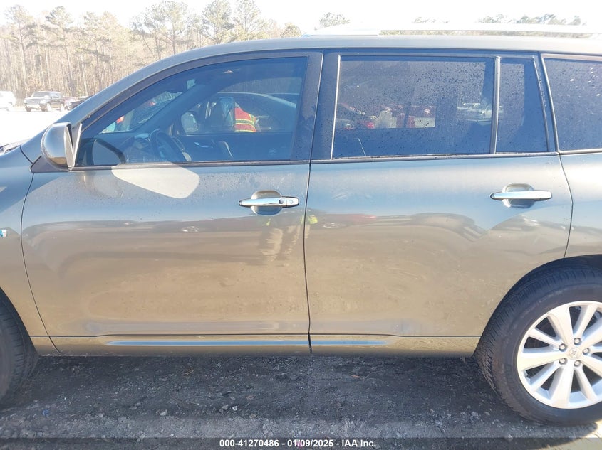 2008 Toyota Highlander Hybrid Limited VIN: JTEEW44AX82014739 Lot: 41270486