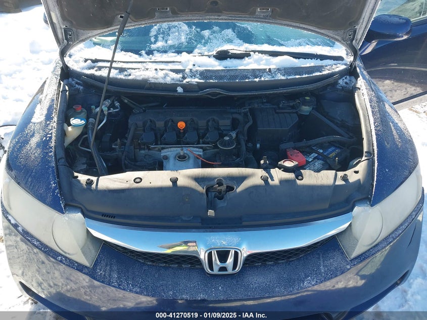 2009 HONDA CIVIC VIN: 19XFA169X9E010221