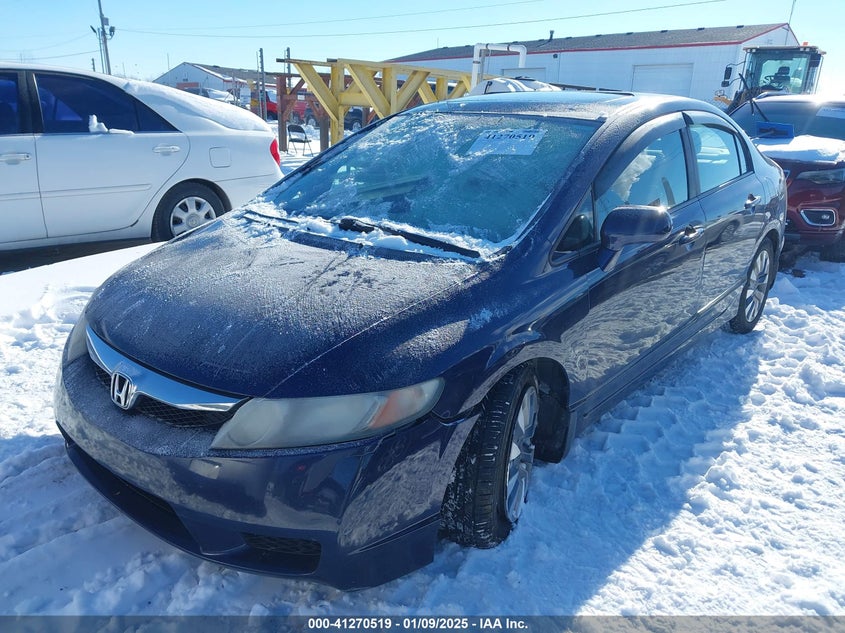 2009 HONDA CIVIC VIN: 19XFA169X9E010221