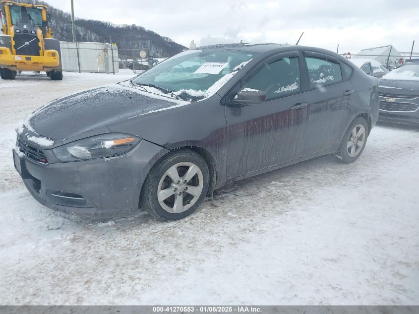 VIN 1C3CDFBBXGD630361 2016 Dodge Dart, Sxt no.2