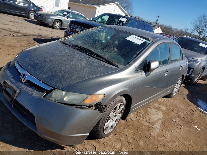 2008 HONDA CIVIC VIN: 1HGFA16578L002744