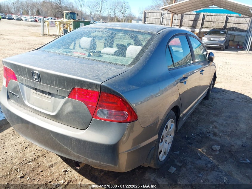 2008 HONDA CIVIC VIN: 1HGFA16578L002744