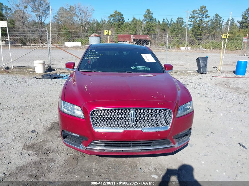 2018 LINCOLN CONTINENTAL SELECT - 1LN6L9SK4J5614568