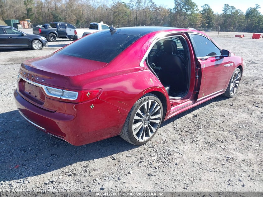 2018 LINCOLN CONTINENTAL SELECT - 1LN6L9SK4J5614568