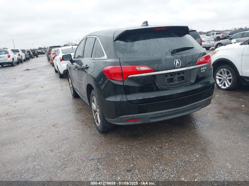 VIN 5J8TB4H34EL022362 2014 ACURA RDX no.3