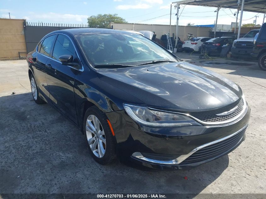 VIN 1C3CCCAB9GN152690 2016 CHRYSLER 200 no.1