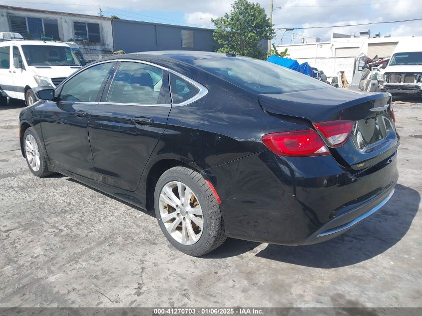 VIN 1C3CCCAB9GN152690 2016 CHRYSLER 200 no.3