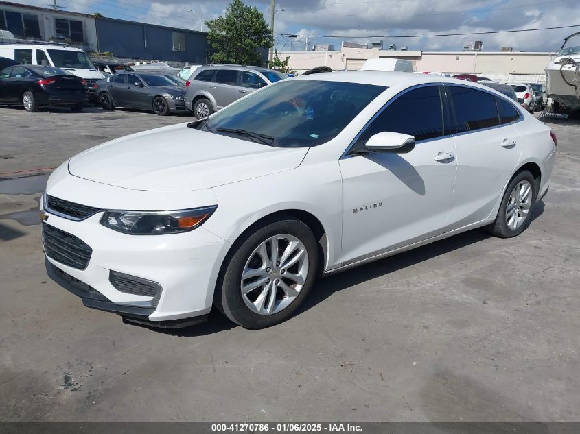 VIN 1G1ZD5ST9JF244558 2018 Chevrolet Malibu, LT no.2