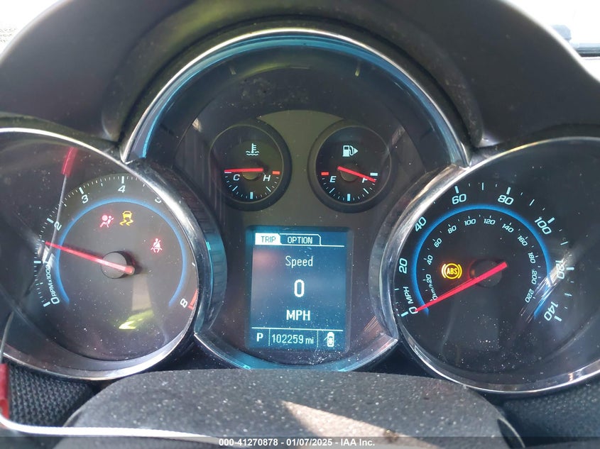 2014 CHEVROLET CRUZE VIN: 1G1PC5SB5E7219240