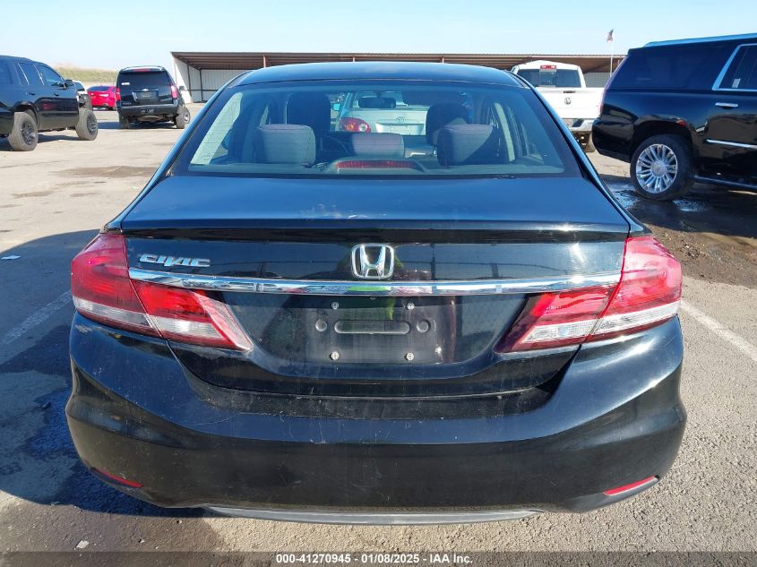 VIN 19XFB2F58EE265590 2014 Honda Civic, LX no.17