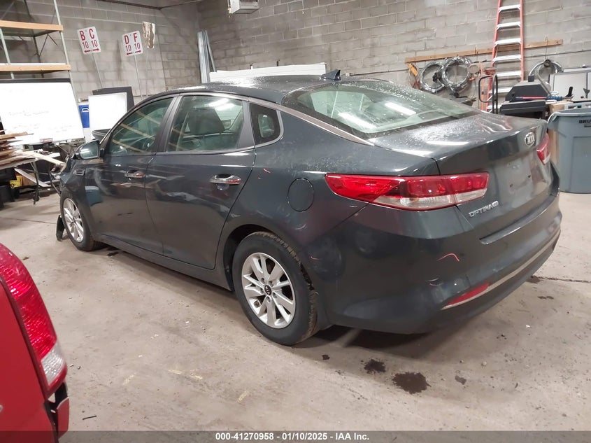 2016 KIA OPTIMA VIN: KNAGT4L37G5084069