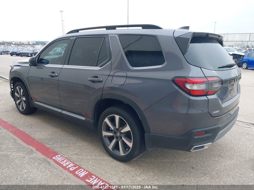 Vin: 5fnyg1h83sb001839, lot: 41761392, honda pilot elite 20253