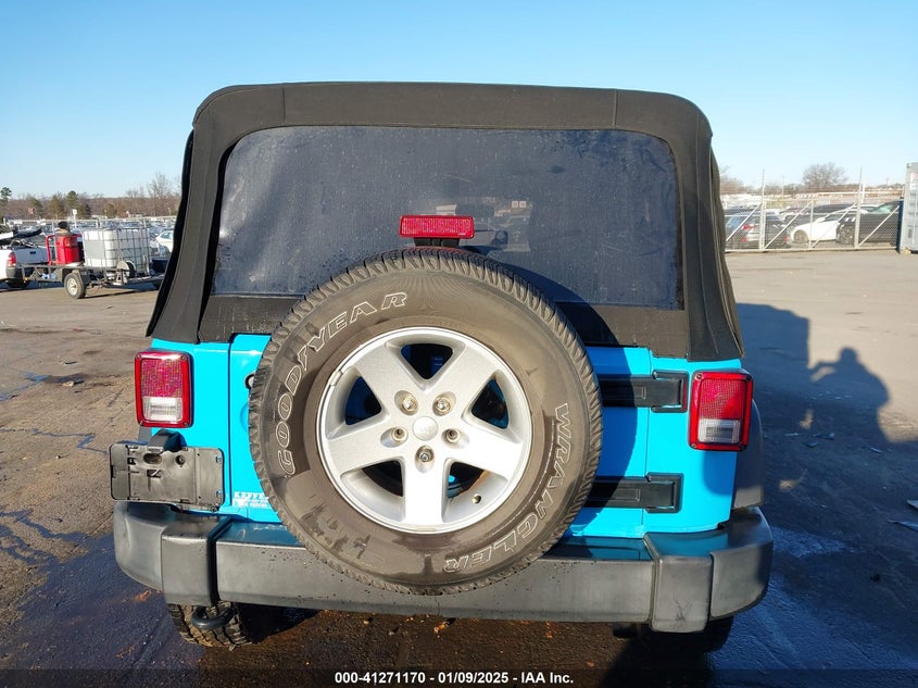 2017 JEEP WRANGLER UNLIMITED SPORT 4X4 - 1C4BJWDGXHL599418