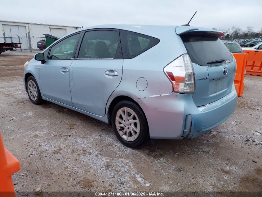 VIN JTDZN3EU4D3250142 2013 TOYOTA PRIUS V no.3