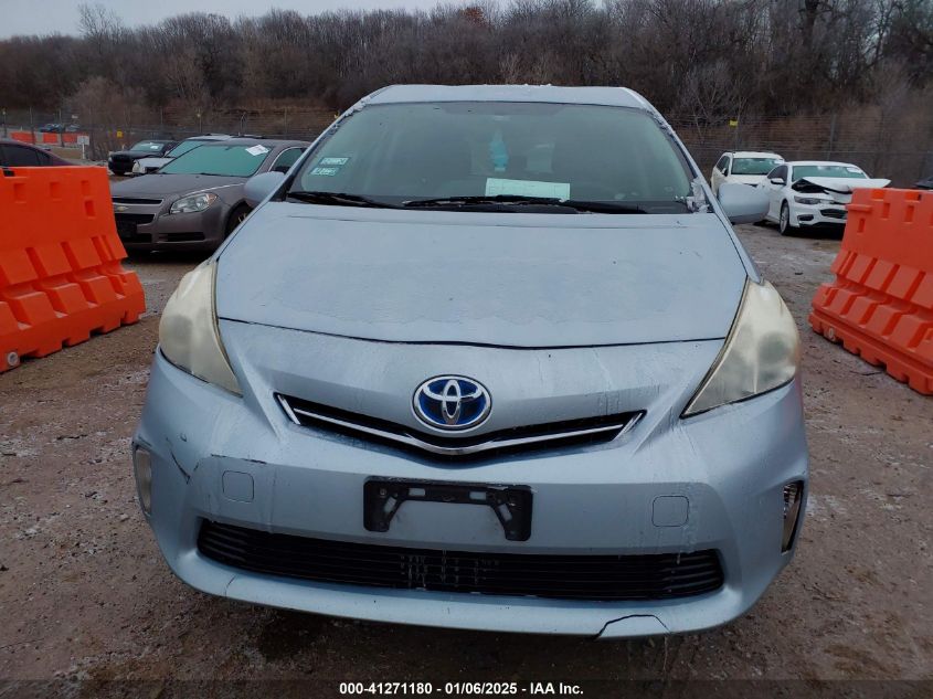 VIN JTDZN3EU4D3250142 2013 TOYOTA PRIUS V no.6