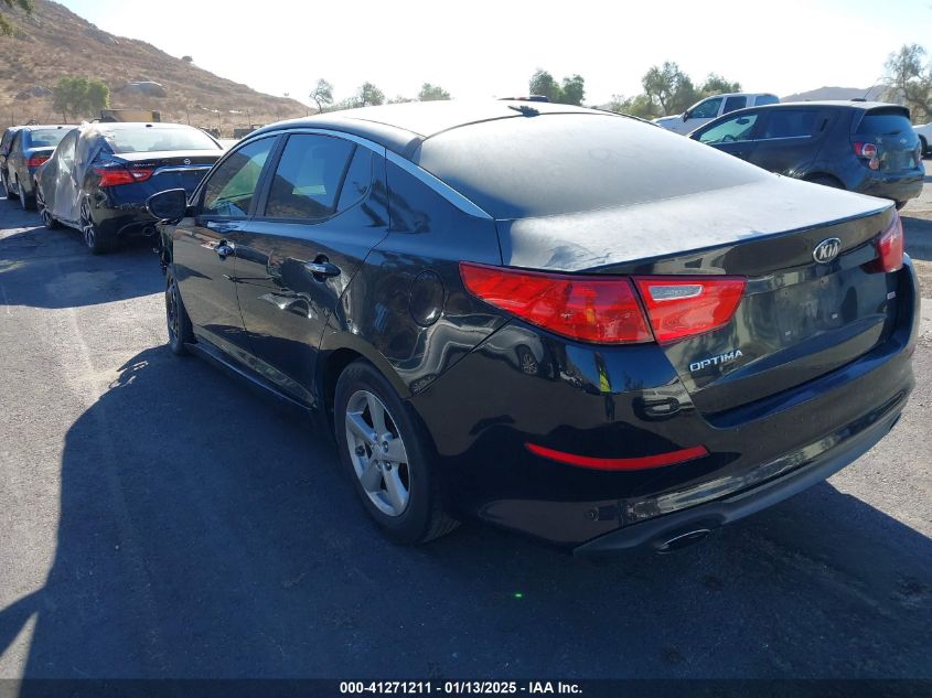 2015 KIA OPTIMA LX - 5XXGM4A73FG357797