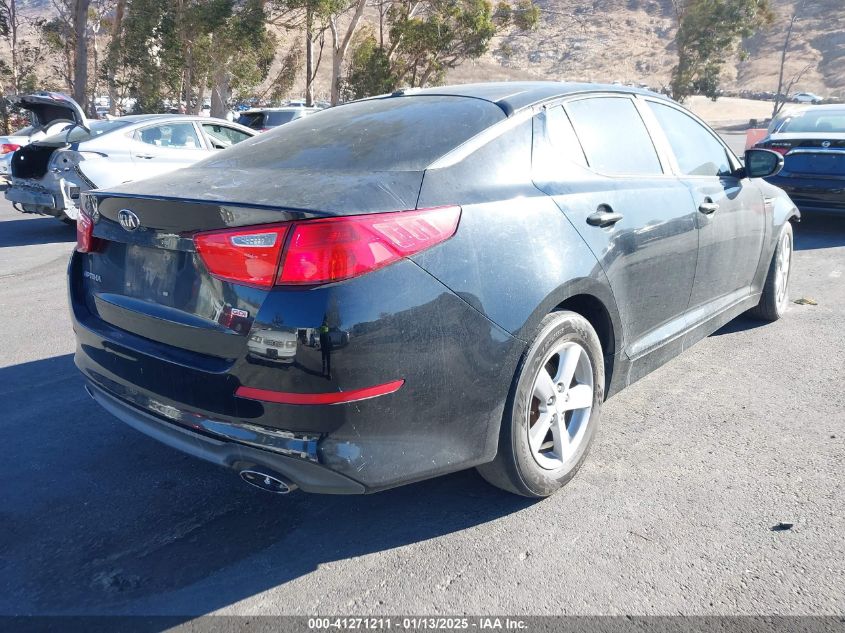 2015 KIA OPTIMA LX - 5XXGM4A73FG357797