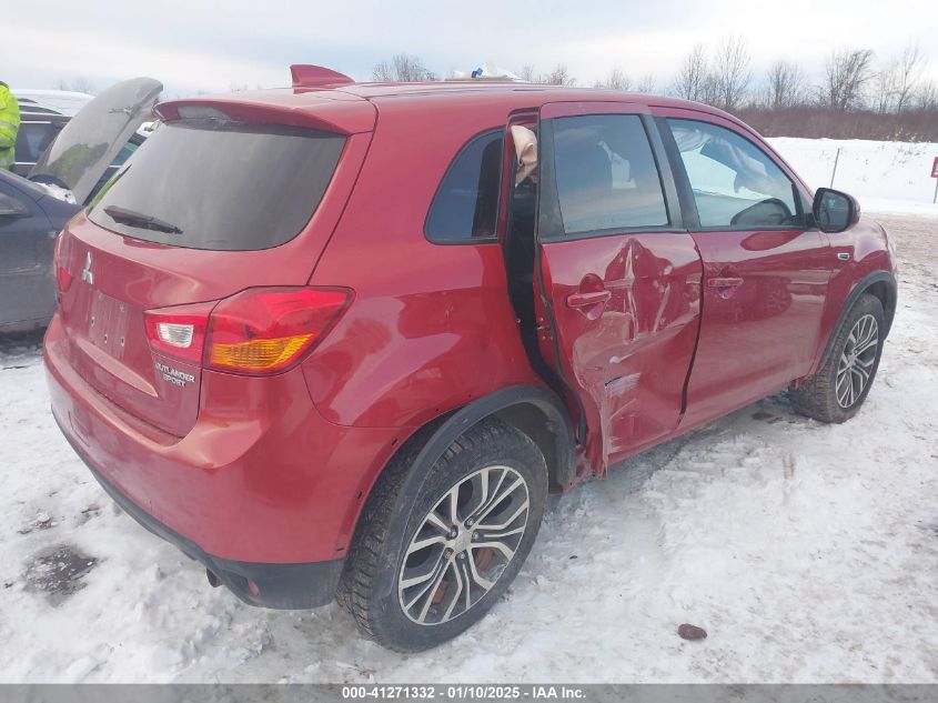 VIN JA4AR3AU1HZ011183 2017 Mitsubishi Outlander, Sp... no.4