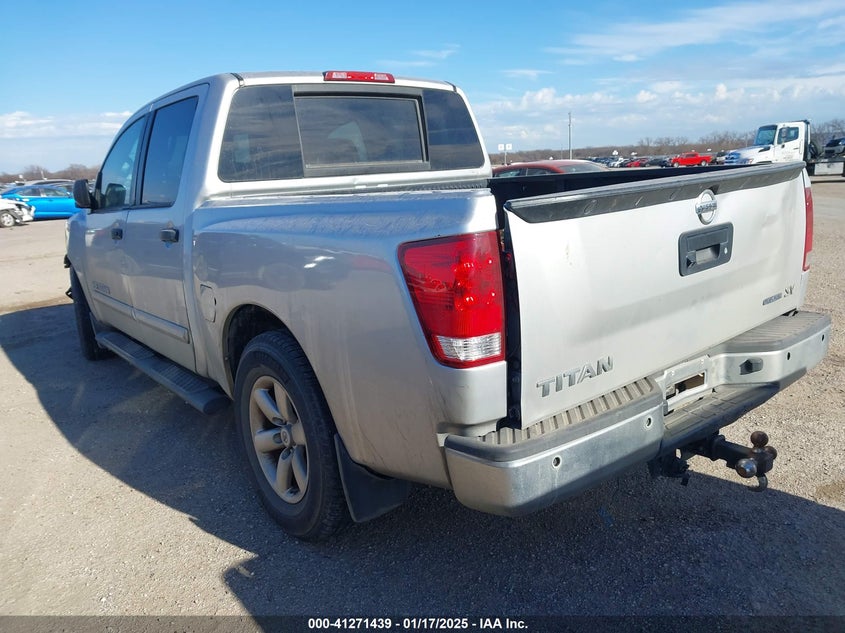 Vin: 1n6ba0ed7en509396, lot: 41761790, nissan titan sv 20143