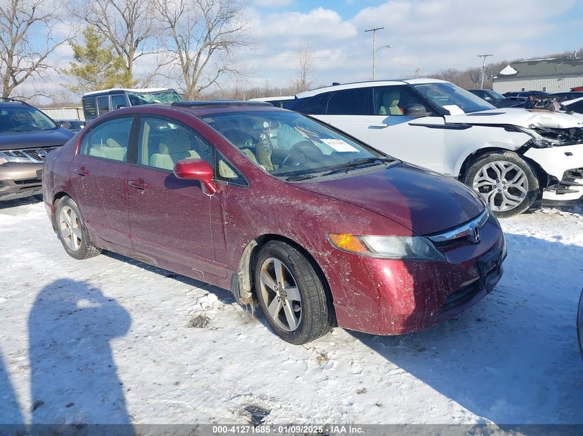 2008 HONDA CIVIC VIN: 1HGFA16838L000323