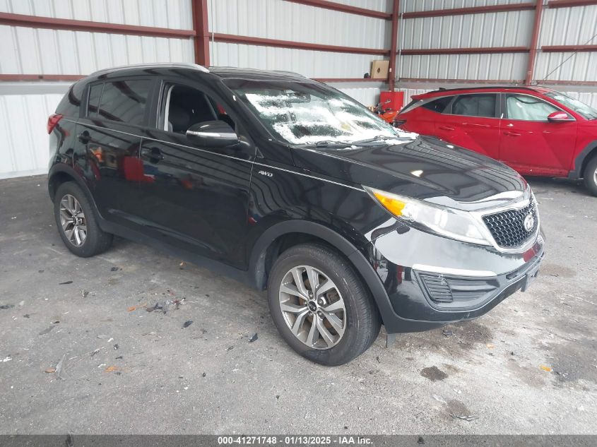 VIN KNDPBCACXF7670495 2015 KIA Sportage, LX no.1