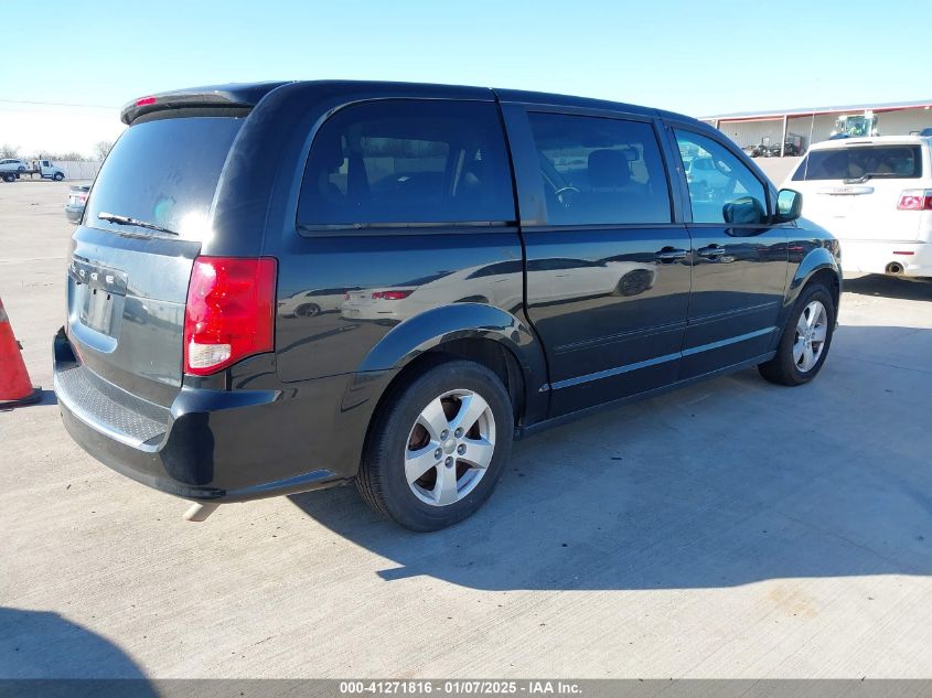 VIN 2C4RDGBG6DR535537 2013 Dodge Grand Caravan, SE no.4