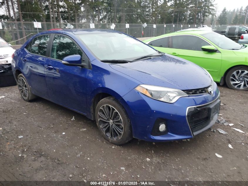 2016 Toyota Corolla, S Plus