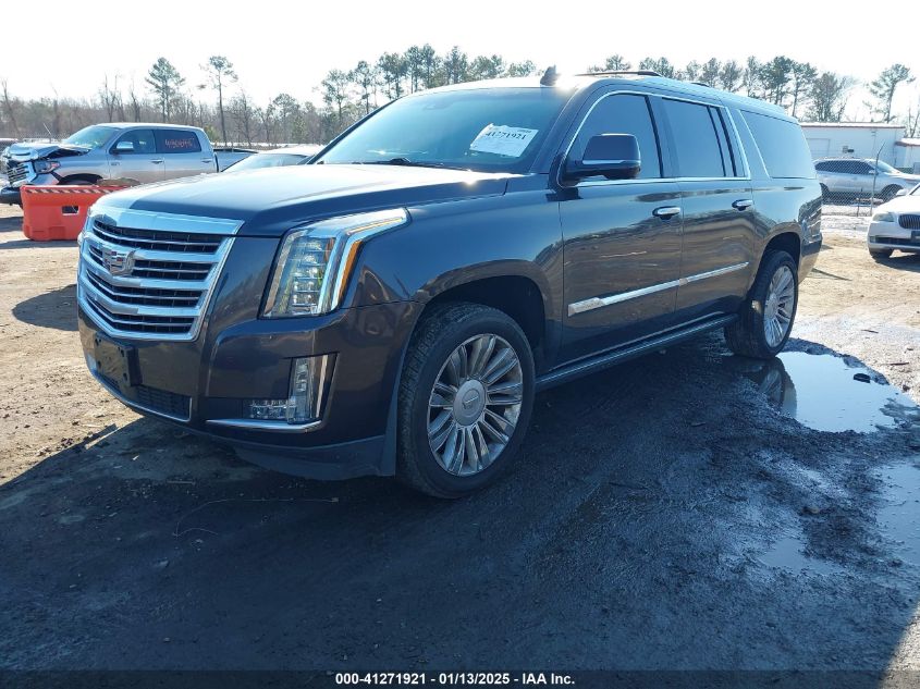 VIN 1GYS4KKJ5GR218174 2016 CADILLAC ESCALADE ESV no.2