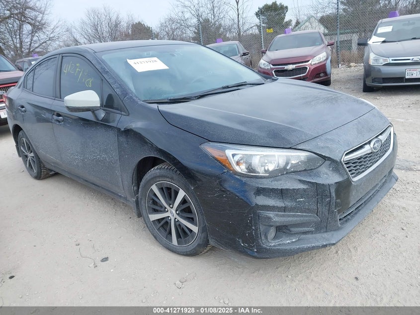 2019 SUBARU IMPREZA VIN: 4S3GKAD63K3604334