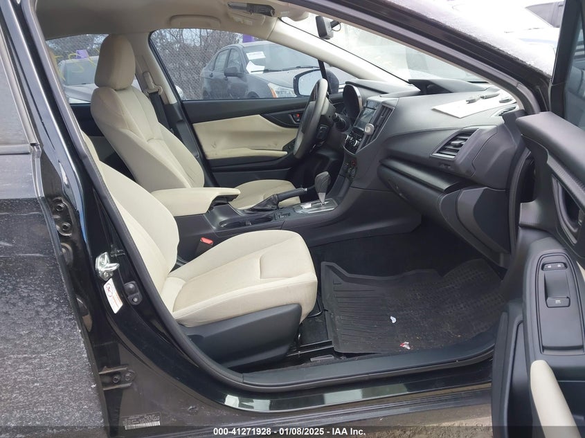 2019 SUBARU IMPREZA VIN: 4S3GKAD63K3604334
