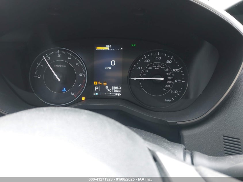 2019 SUBARU IMPREZA VIN: 4S3GKAD63K3604334