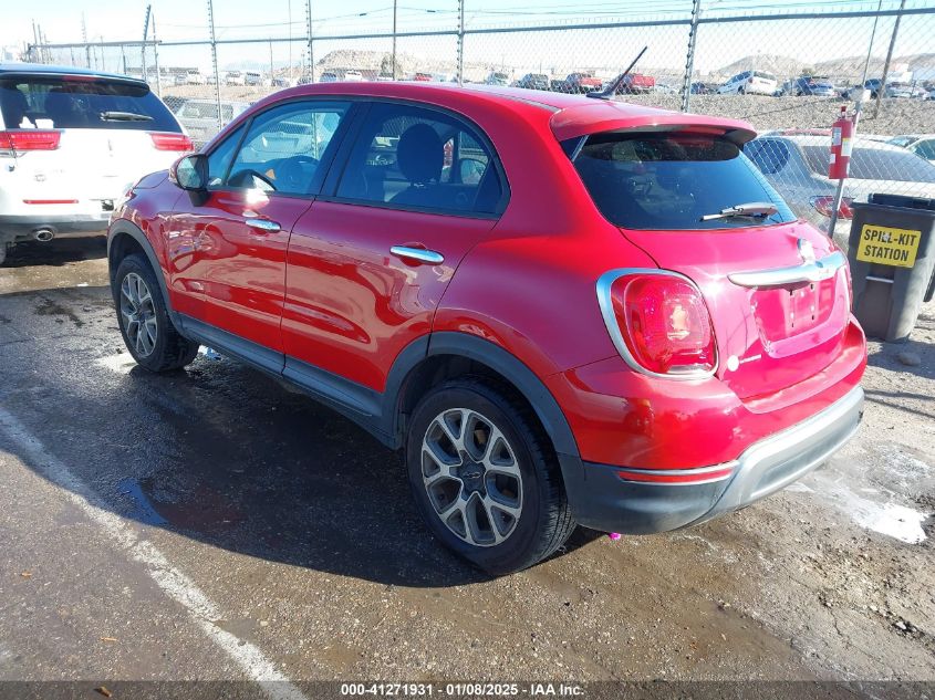 2016 Fiat 500X Trekking VIN: ZFBCFYCT3GP364367 Lot: 41271931